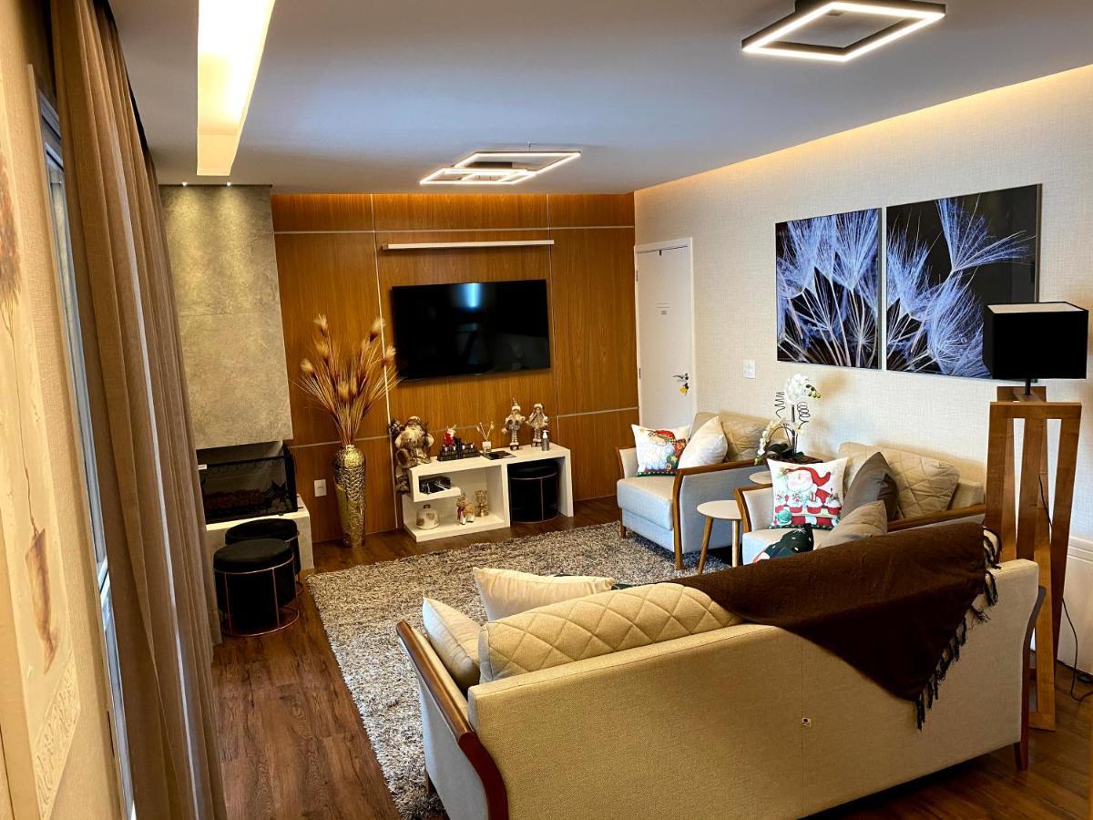 Apartamento Em Campos Do Jordao Ao Lado Do Capivari Экстерьер фото