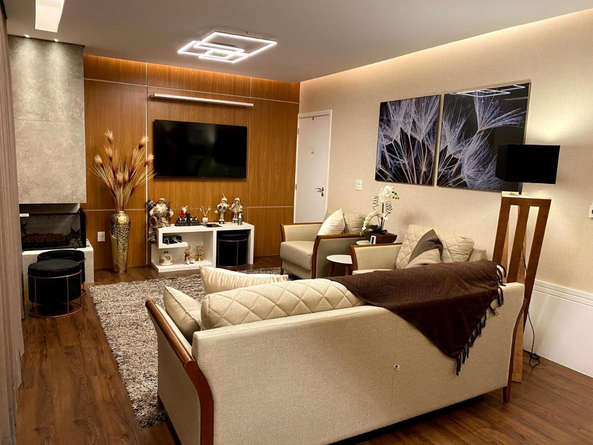 Apartamento Em Campos Do Jordao Ao Lado Do Capivari Экстерьер фото
