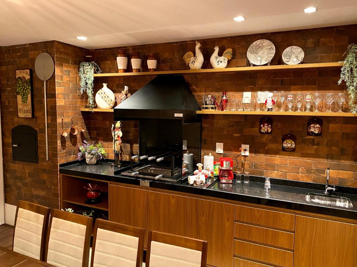Apartamento Em Campos Do Jordao Ao Lado Do Capivari Экстерьер фото