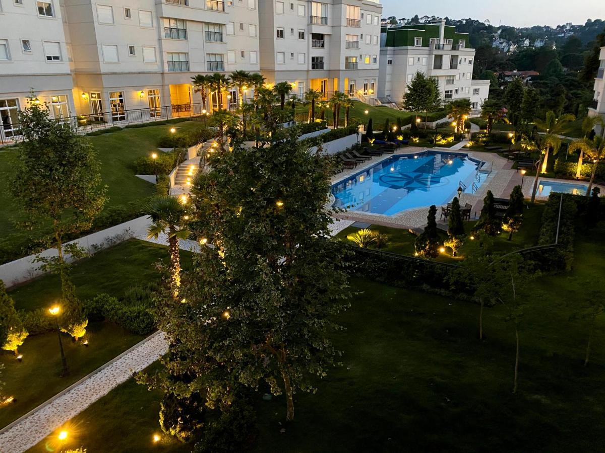 Apartamento Em Campos Do Jordao Ao Lado Do Capivari Экстерьер фото