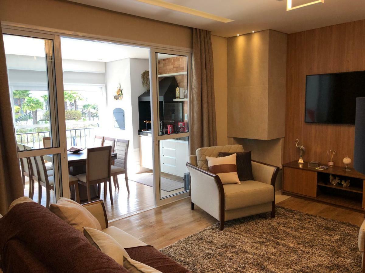 Apartamento Em Campos Do Jordao Ao Lado Do Capivari Экстерьер фото